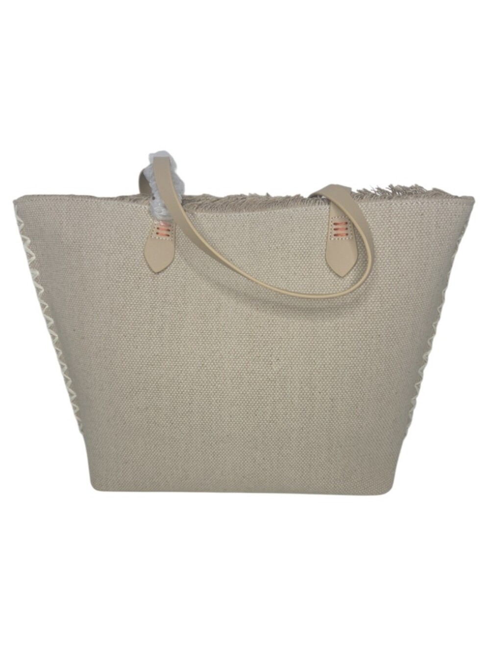 Spartina 449 Ogeechee Sea Life Coral Jute And Cotton Large Beach Tote NWT - Picture 8 of 14
